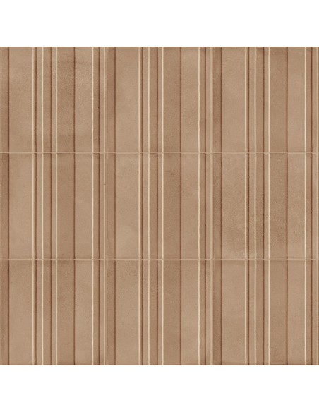 Porcelánico ARTCRAFT Coccio struttura 3D bande de Marazzi - MGUJ