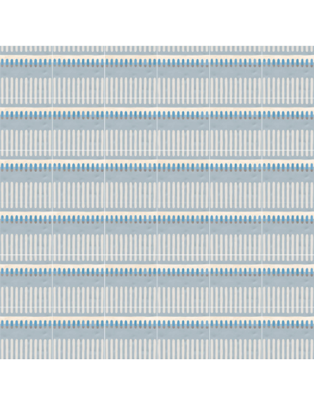 Azulejo BERTA Alejandra de Vives | AZULISIMO