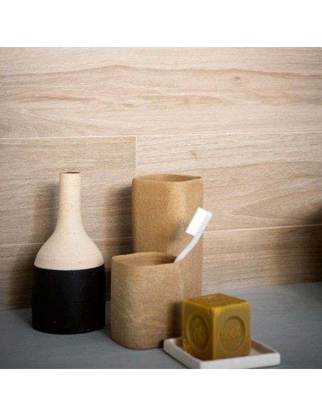 Porcelánico TREVERKCHIC Noce Tinto 20x120cm de MARAZZI. Referencia MH2W | Azulisimo