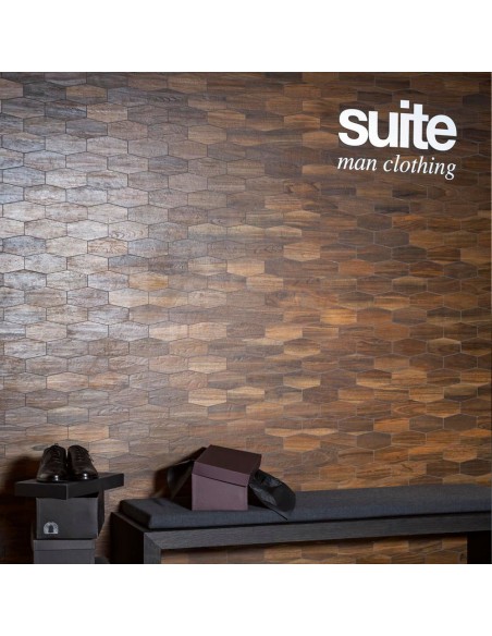 Malla Treverkchic Noce Americano de MARAZZI. Referencia MH5R | Azulisimo