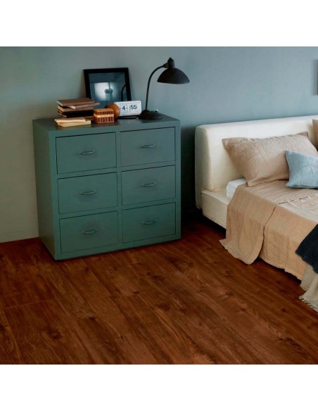 Porcelánico TREVERKHOME Castagno 15x120cm de MARAZZI. Referencia MJWC | Azulisimo