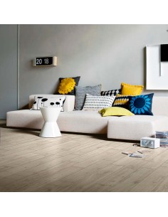 Porcelánico TREVERKHOME Acero 20x120cm de MARAZZI. Referencia MLF4 | Azulisimo 2