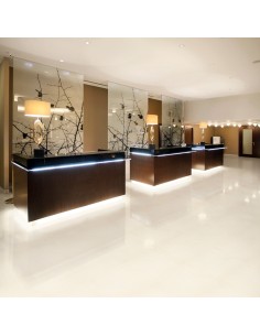 Porcelánico METEOR Blanco 30x60cm de GRESPANIA. Referencia 47ME-42 | Azulisimo 2