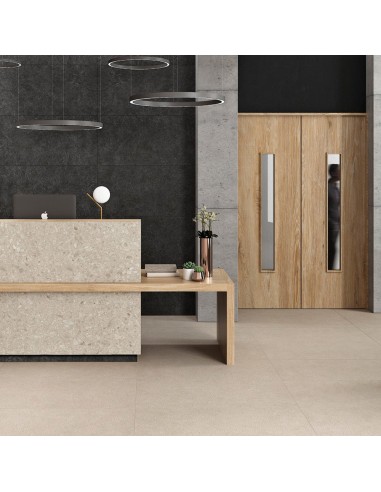 Porcelánico KALKSTEN Artic 60x60cm de Argenta | Efecto cemento | Suelo y pared | Azulisimo