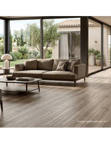 Porcelánico TREVERKCHIC Noce Tinto 30x120cm de MARAZZI. Referencia MH2Q | Azulisimo