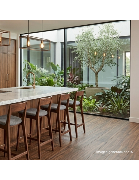 Porcelánico TREVERKCHIC Noce italiano 15x120cm de MARAZZI. Referencia MH2Z | Azulisimo