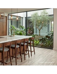 Porcelánico TREVERKCHIC Teak Africa 20x120cm de MARAZZI. Referencia MH2Y | Azulisimo 2