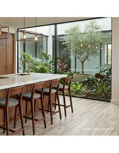 Porcelánico TREVERKCHIC Teak Africa 20x120cm de MARAZZI. Referencia MH2Y | Azulisimo