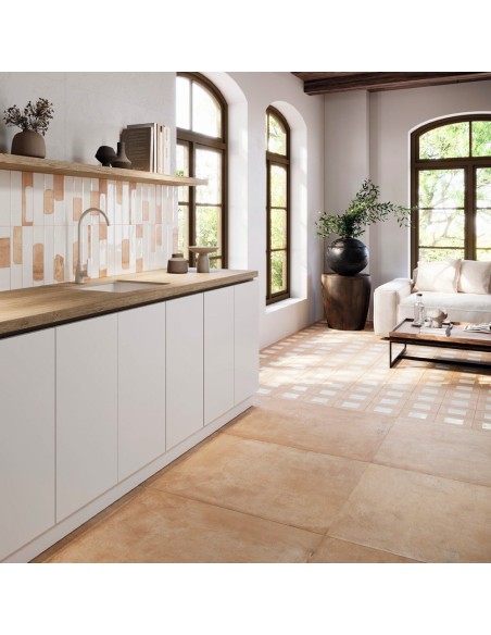 Porcelánico Manises, color Arcilla 60x60cm de la marca Grespania. Ref 41MN-20