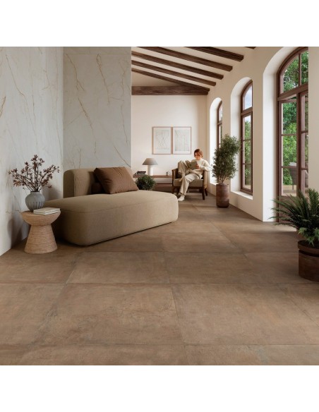 Porcelánico Manises, color Siena 80x80cm de la marca Grespania.