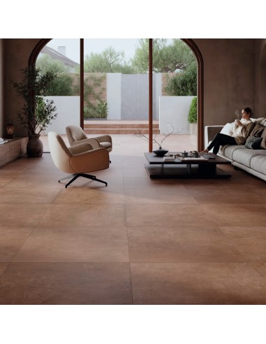 Porcelánico Manises, color Terracota 80x80cm de la marca Grespania.