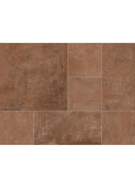 Porcelánico Manises, color Terracota multiformato de la marca Grespania.