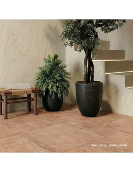 Porcelánico Manises, color Arcilla multiformato de la marca Grespania.