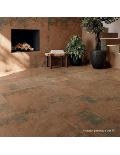 Porcelánico Manises, color Musgo multiformato de la marca Grespania. 2