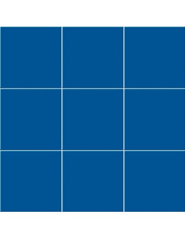 Azulejo Chroma, color azul oscuro, acabado mate, formato 20x20cm de la marca Mainzu.