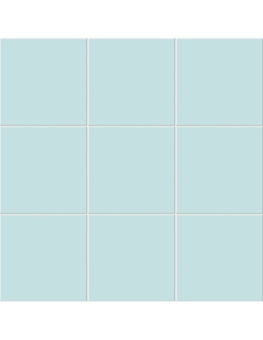 Azulejo Chroma, color cielo, acabado mate, formato 20x20cm de la marca Mainzu.