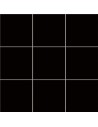 Azulejo Chroma, color negro, formato 20x20cm de la marca Mainzu.