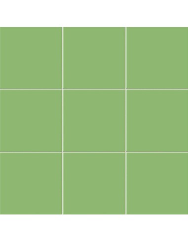 Azulejo Chroma, color Pistacho, formato 20x20cm de la marca Mainzu.