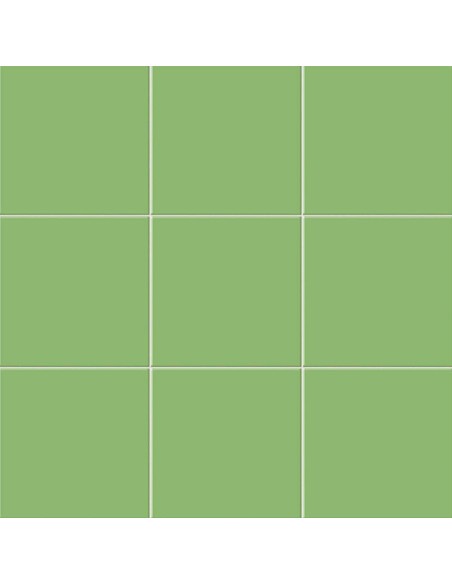 Azulejo Chroma, color Pistacho, formato 20x20cm de la marca Mainzu.