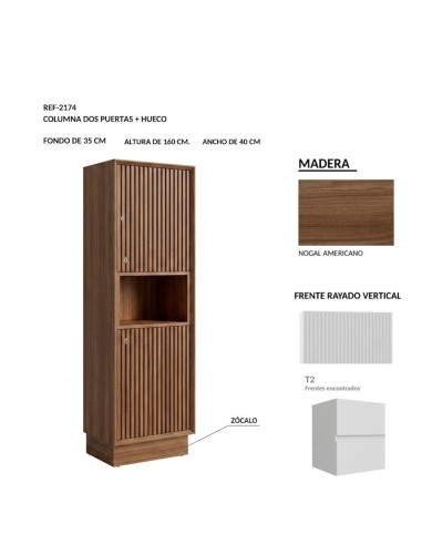 Mueble de baño Bloc 120cm de AD BATH