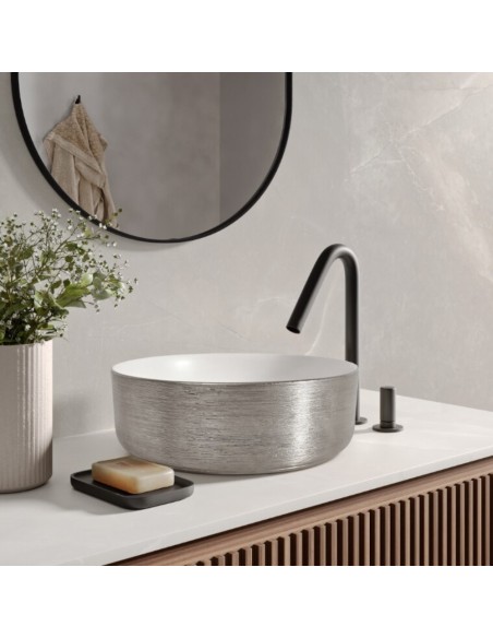 Lavabo FIONA de Mosavit | Lavabo cerámico | Azulisimo