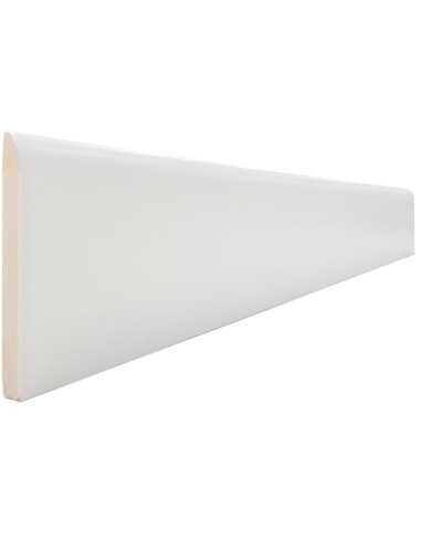 Rodapié Blanco mate 10x60cm de Mainzu | Cerámica pasta blanca | Envío rápido