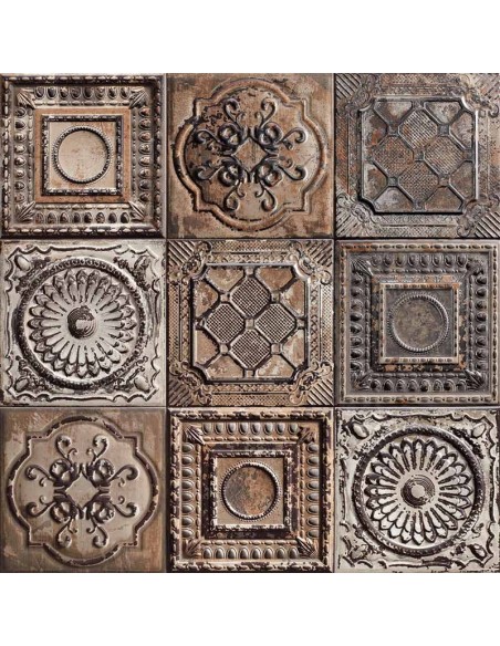 Muestra Azulejo TIN TILE Rusty Mix de Mainzu | Ref. PT02871