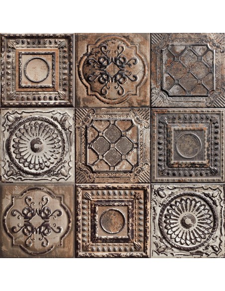Muestra Azulejo TIN TILE Rusty Mix de Mainzu | Ref. PT02871