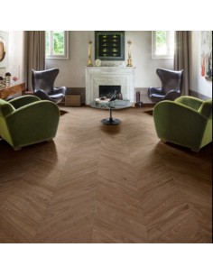 Porcelánico VERO Castagno Chevron 11x54cm de Marazzi | AZULISIMO 2
