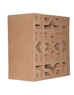 Celosía ISPAL ETHERNAL de Mainzu 20x20 cm | Azulisimo | Cerámica extruída