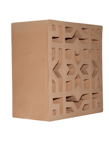 Celosía ISPAL ETHERNAL de Mainzu 20x20 cm | Azulisimo | Cerámica extruída