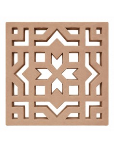 Celosía ISPAL ETHERNAL de Mainzu 20x20 cm | Azulisimo | Cerámica extruída 2