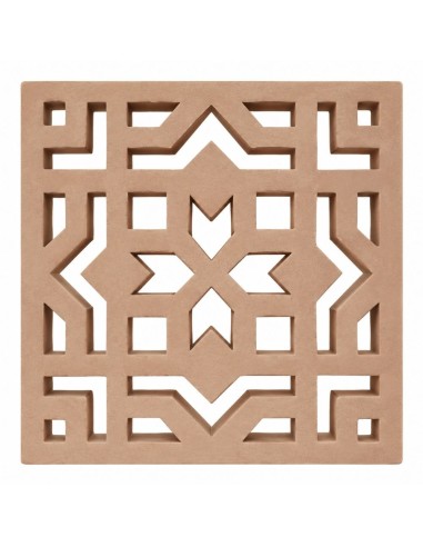 Celosía ISPAL ETHERNAL de Mainzu 20x20 cm | Azulisimo | Cerámica extruída