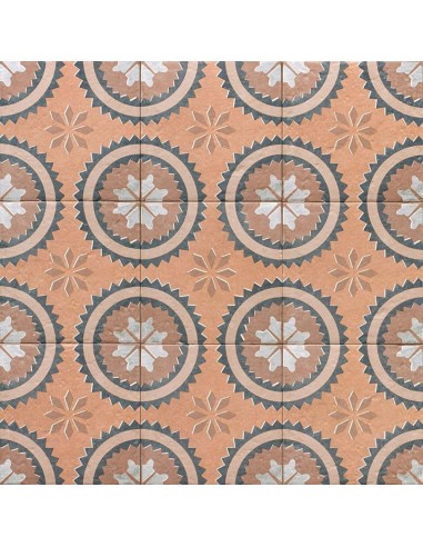 Porcelánico CENEM TERRA DecorTerra de Mainzu 20x20cm | Porcelánico efecto hidráulico para interior| Azulisimo