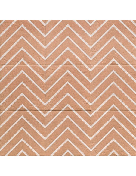 Porcelánico CENEM TERRA Decor Canem One de Mainzu 20x20cm | Porcelánico efecto hidráulico para interior| Azulisimo