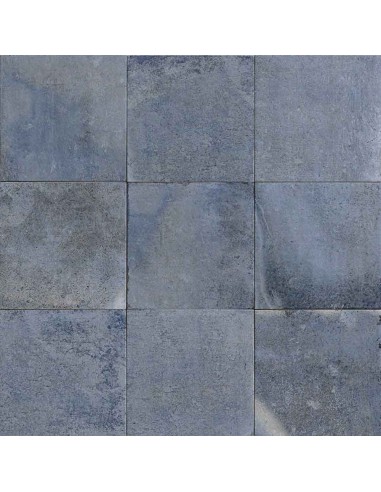 Porcelánico FONDANT Blue de Mainzu 20x20cm | Porcelánico efecto hidráulico para exterior | Azulisimo