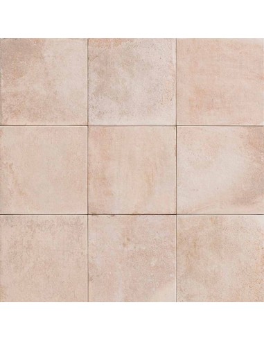 Porcelánico FONDANT Blanc de Mainzu 20x20cm | Porcelánico efecto hidráulico para exterior | Azulisimo