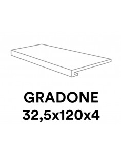 Gradone porcelánico TREVERKHOME Larice de MARAZZI | Azulisimo