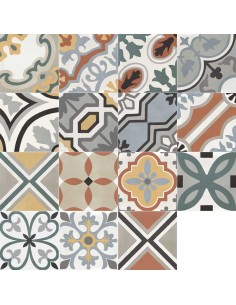 Porcelánico D_SEGNI Colore Decoro Mix de MARAZZI - M1L9 | Azulisimo