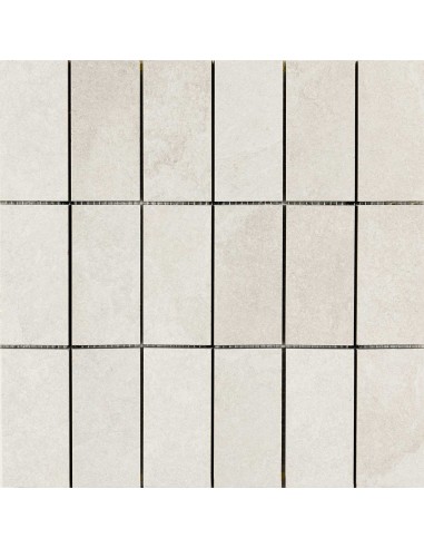 Mosaico MyStone Ardesia Bianco 3D de MARAZZI. Referencia M0AK