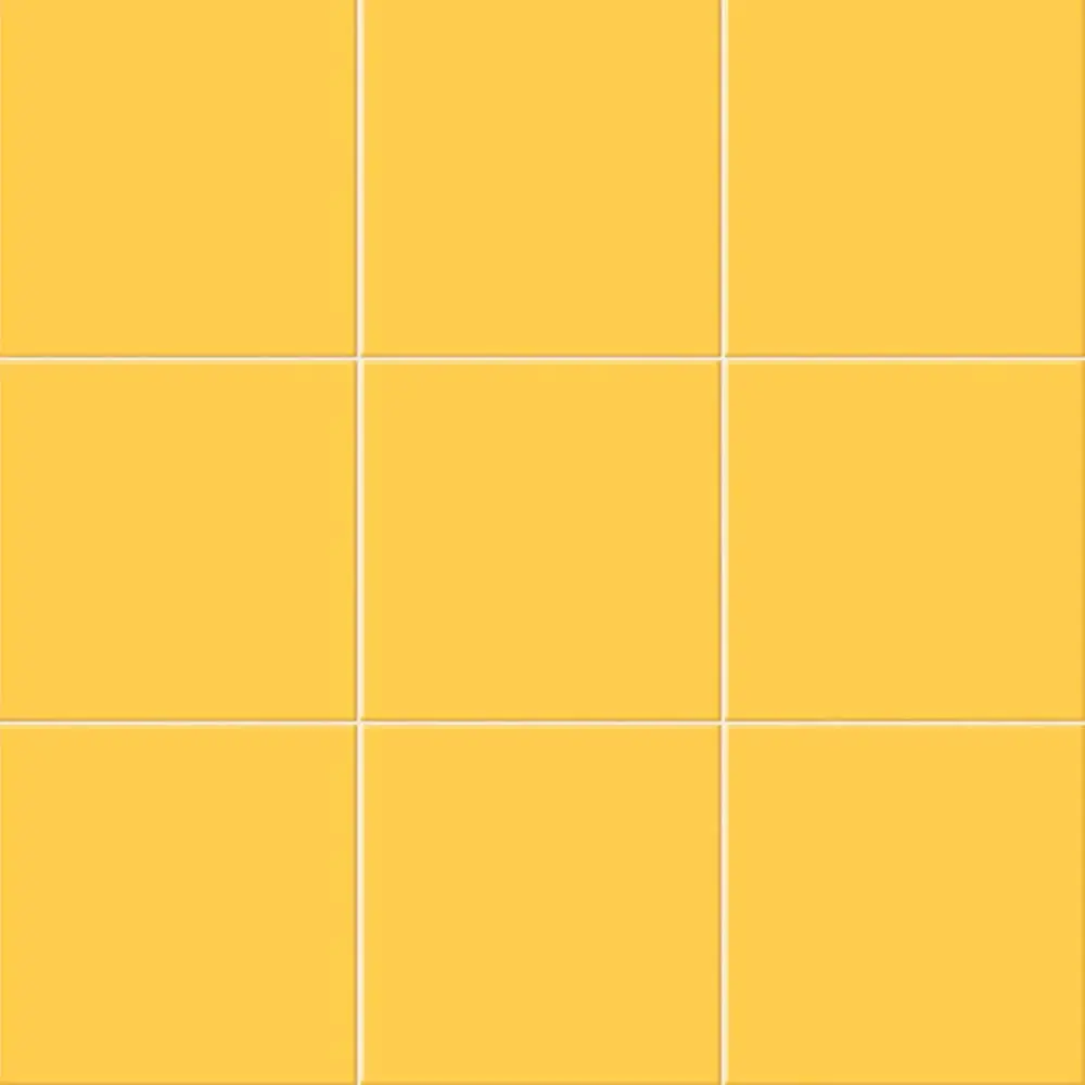 Azulejo Chroma, color Amarillo, formato 20x20cm de la marca Mainzu.